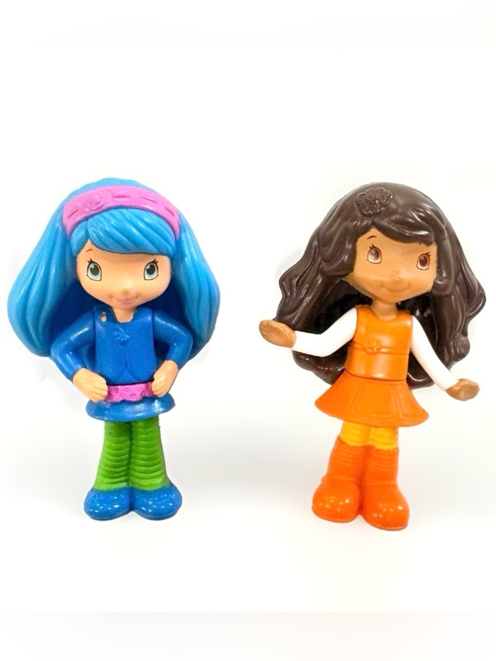 2 McDonald Happy Meal Toy 2010 Strawberry Shortcake Orange Blossom Blueberry
